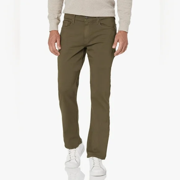 PAIGE Men's Normandie Slim Straight Leg Jean in Vintage Plum color size 36x33 - Picture 2 of 13